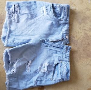 Fashion Nova jean shorts